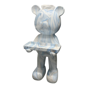 轻奢创意卫生间落地摆件纸巾盒收纳托盘卷纸架客厅抽纸盒软装饰品