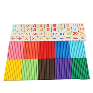 小棒一年级数学学具算术棒 算数棒 数数棒数字棒木棒小棒数学教具