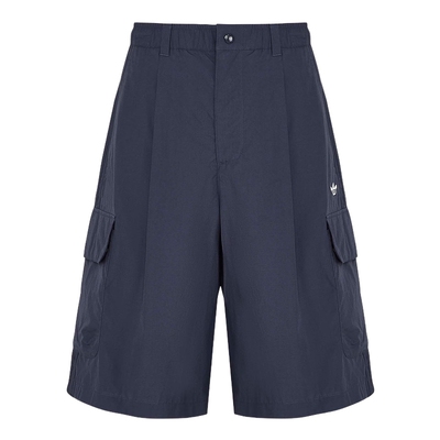 adidas阿迪达斯三叶草工装风五分裤2026夏男大口袋梭织短裤KT3045