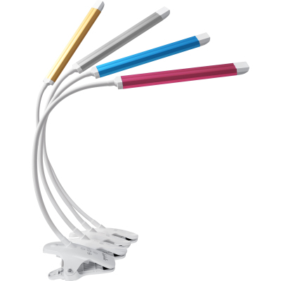 德贝斯儿童卧室床头阅读大学生宿舍床上灯护眼台灯学习专用夹子式