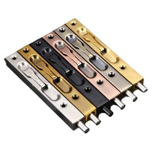 双开门插销木门大门门栓专用地插销古铜色防盗门天地不锈钢暗插销