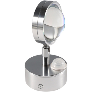 人体感应壁灯墙灯楼梯灯感应灯日不落射灯装饰入户门口壁灯背景灯