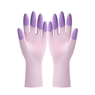 洗碗手套家务厨房胶手套清洁橡胶耐磨防水防滑乳胶食品级贴合防油