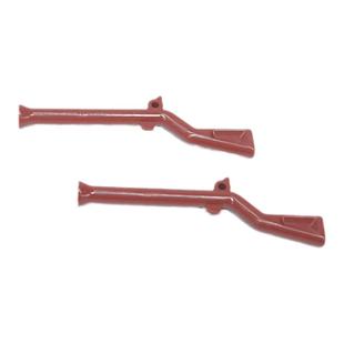 小积木颗粒老式火枪长枪步枪军事2561配件人仔武器MOC海盗燧石枪