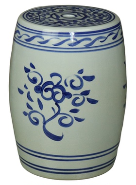 景德镇家居凉墩浴凳青花陶瓷