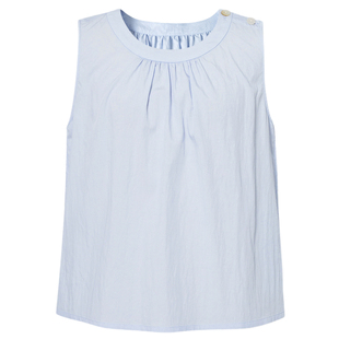 诗凡黎山本风无袖衬衫A字半身裙套装春夏雾感女伊芙丽outlets店