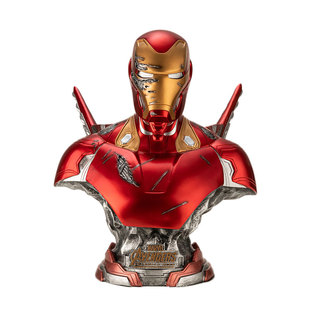 钢铁侠MK50半身像战损版GK模型复仇者联盟胸像手办桌面摆件装饰品