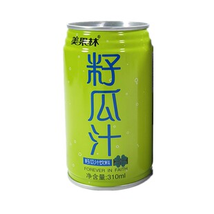 美果林籽瓜汁风味饮料果味饮料杏皮茶瓢儿草莓汁白粉桃汁罐装直销