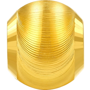 TSL谢瑞麟黄金猫眼转运珠足金3D小金珠子不配红绳YS009