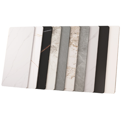 极简岩板桌面定制大理石瓷砖桌面