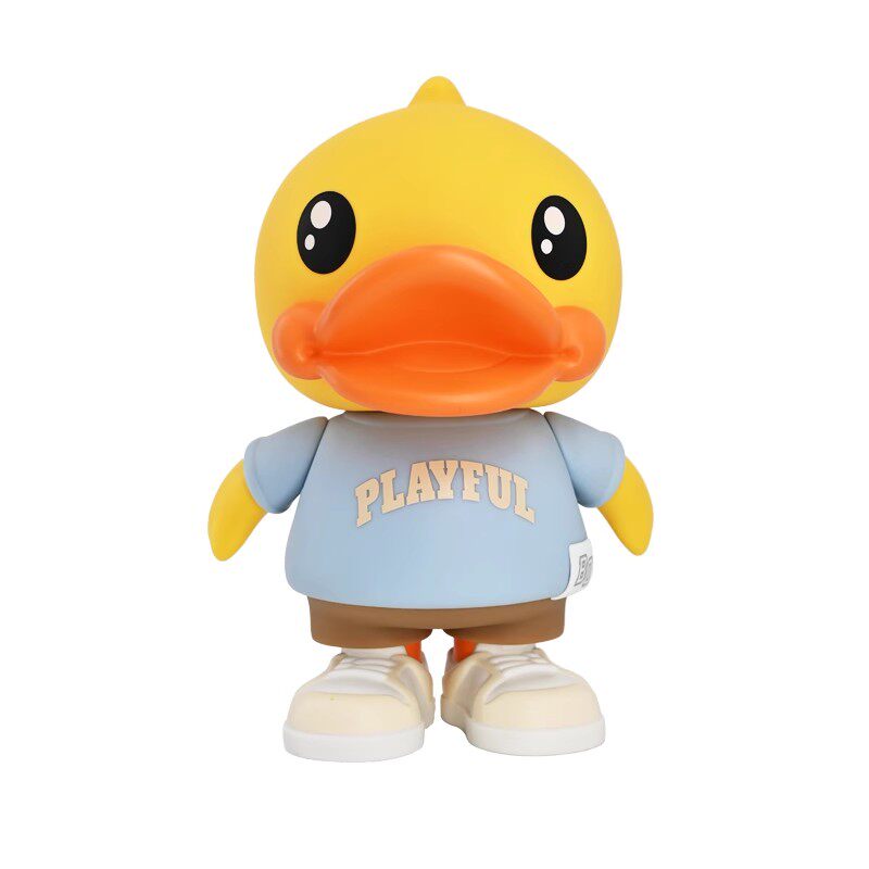 B.Duck小黄鸭经典系列32cm大娃潮流手办搪胶公仔娃娃可爱桌面摆件