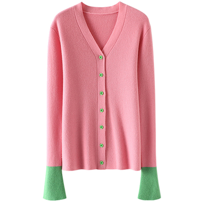 启超高端100%纯山羊绒衫