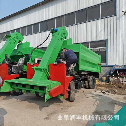 牛棚地面三轮铲粪车四驱刮板牧场清粪机养殖清洁除粪清理设备