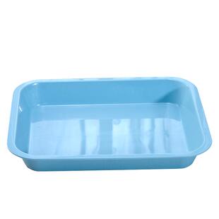 茶花托盘长方形家用简约小菜盘欧式放餐具水杯水果茶杯盘塑料茶盘