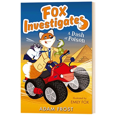 英文原版 A Dash of Poison Fox Investigates 狐狸大侦探系列 英文版儿童全英语书