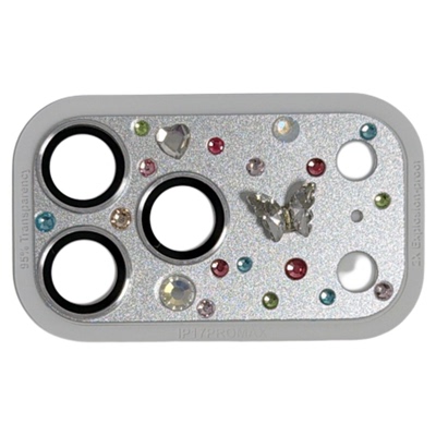 奢华ins立体水钻蝴蝶手机镜头膜