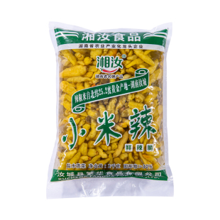 湘汝辣小米辣盐渍菜湖南特产新鲜泡椒小米辣超辣含水2千克野山椒