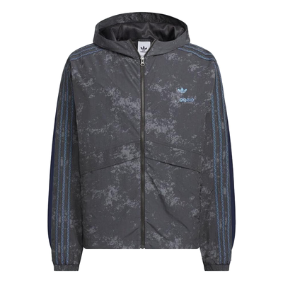 阿迪达斯男女款连帽运动休闲外套