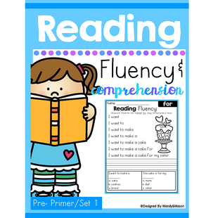 护眼款英语sight words高频词阅读理解reading fluency worksheet