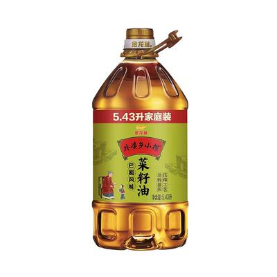 金龙鱼外婆乡小榨菜籽油5.43L