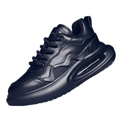 男鞋2025新款冬季真皮男士休闲鞋