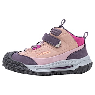 英氏中大童加绒运动鞋2025冬季新款休闲百搭男女童保暖鞋子