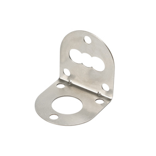 水龙头固定座24分不锈钢挂板净水器双控吊片挂墙式支架免打孔配件