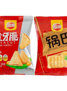 旭源虎牙脆锅巴办公室解馋小零食