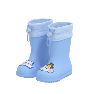 大嘴猴儿童雨靴雨鞋女孩男童水鞋宝宝女童婴幼儿2025新款胶鞋儿童