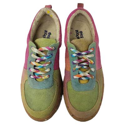 85Z Little印度choose kind FW24成人帆布鞋室内鞋防滑透气软底