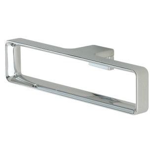 TOTO浴室五金毛巾架YTT902/903家用黑色毛巾环不锈钢方形(11)