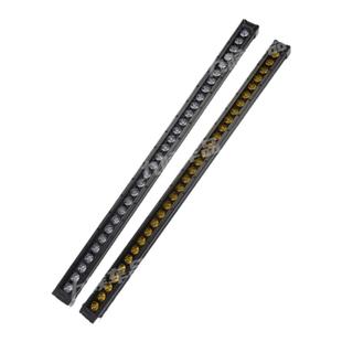 适用23-24款福特ranger游骑侠改装前脸中网射灯LED长条射灯装饰灯