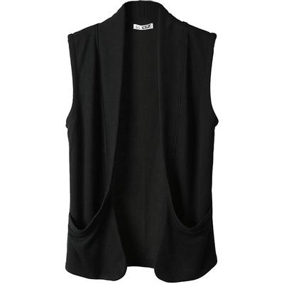 潮流开衫无袖马甲时尚坎肩