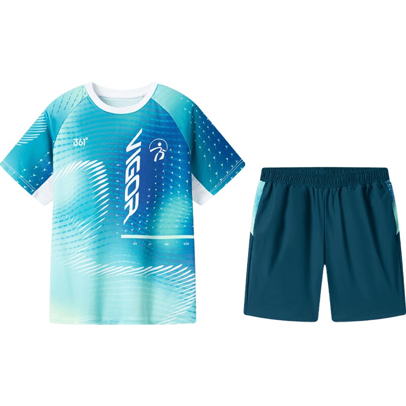 361°童装男跳绳服套装2025年