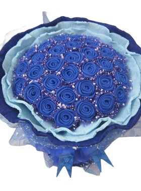 海棉diy手工制作套装玫瑰花束