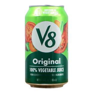 临期）美国进口V8 Vegetable混合果蔬汁饮料胡萝卜番茄欧芹调酒汁