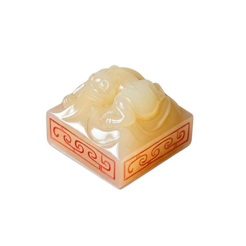 西安旅游文创纪念品陕西历史博物馆文物皇后之玺立体印章冰箱贴