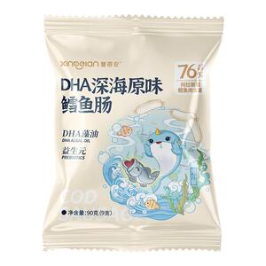 馨蓓安益生元DHA宝宝原味深海鳕鱼肠儿童火腿肠香肠肉肠零食