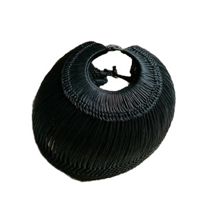 戏曲用品马尾胶丝网子京剧戏服发网唱戏的头饰青衣花旦用发网套