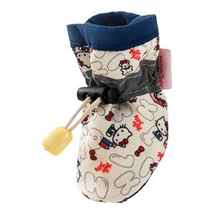 宠物小狗狗鞋子秋冬加厚加绒保暖狗鞋套春秋款软底四季穿不掉脚套