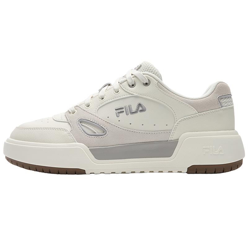 方块鞋 1S|FILA 斐乐官方男CAMPUS 1S情侣板鞋新款小白鞋休闲鞋子