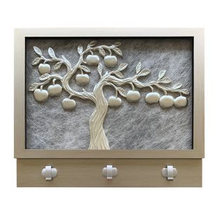 电表箱装饰画带衣挂钩现代轻奢立体电箱画配电箱遮挡画高级感壁画