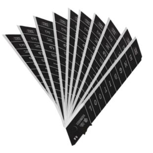 恒地全黑刃18mm大号刀片替刃墙纸壁纸美工刀加厚0.7工业用高硬度