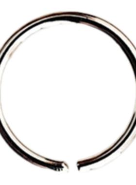 飞鸟屿城情侣素圈极简开口戒指