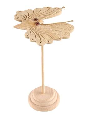 复古怀旧竹木制品平衡蝴蝶饰品