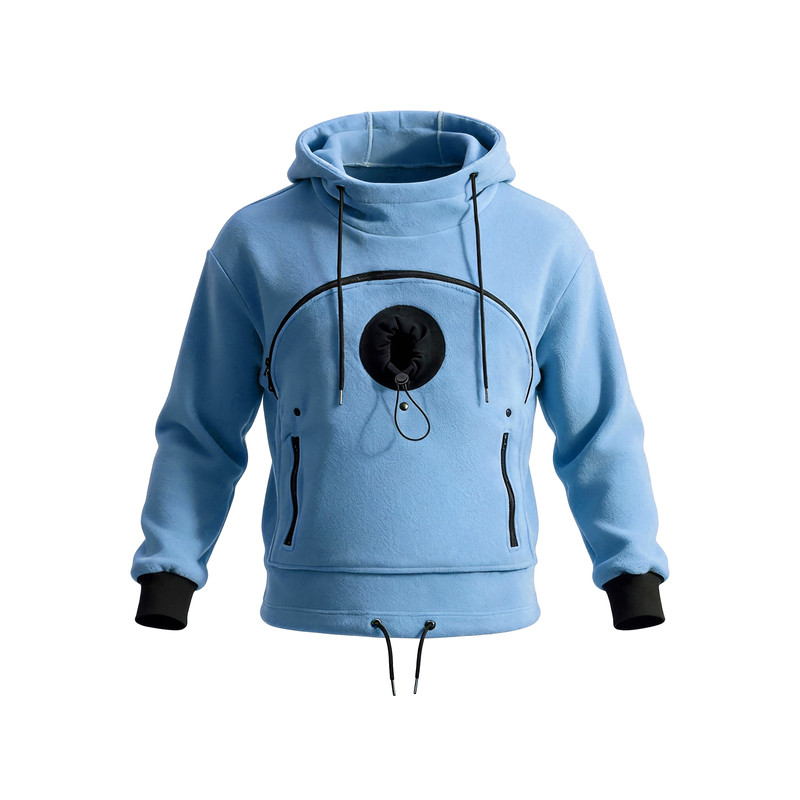 MumuHug人宠合一卫衣春季宽松衣服外套可以装猫的衣服