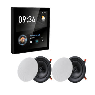 JBL吸顶喇叭智能家庭背景音乐主机控制器嵌入式天花吊顶音响套装