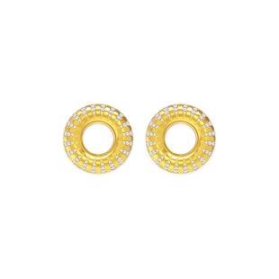 Mistova 设计师首饰品牌2026新款潮小众设计高级感时间螺旋耳钉