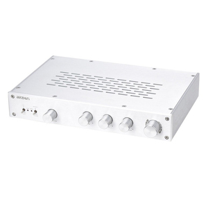 FV-2024纯甲类供电发烧hifi音频前级放大器高中低音三频增益调节