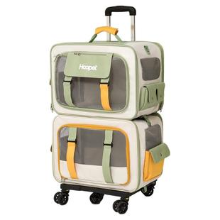 猫包外出便携拉杆箱多猫双肩猫箱猫咪防应激狗狗外出包宠物背包